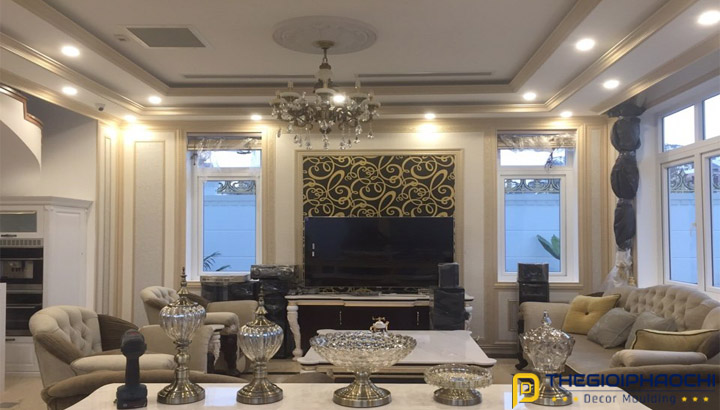 mẫu phào chỉ trần nhà đẹp mới nhất